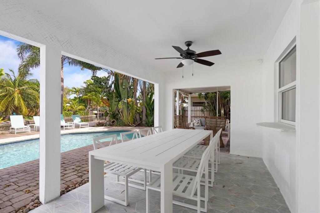 Waterfront-Heated Pool-Mini Golf-Game Room-2Mi Beach Fort Lauderdale Esterno foto
