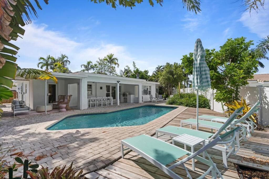 Waterfront-Heated Pool-Mini Golf-Game Room-2Mi Beach Fort Lauderdale Esterno foto