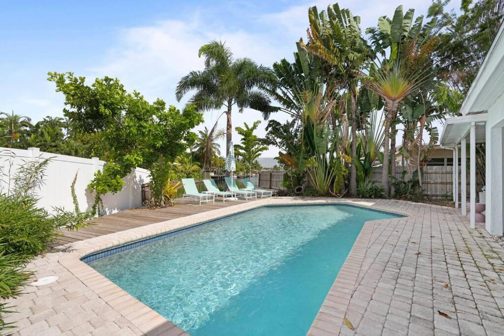 Waterfront-Heated Pool-Mini Golf-Game Room-2Mi Beach Fort Lauderdale Esterno foto